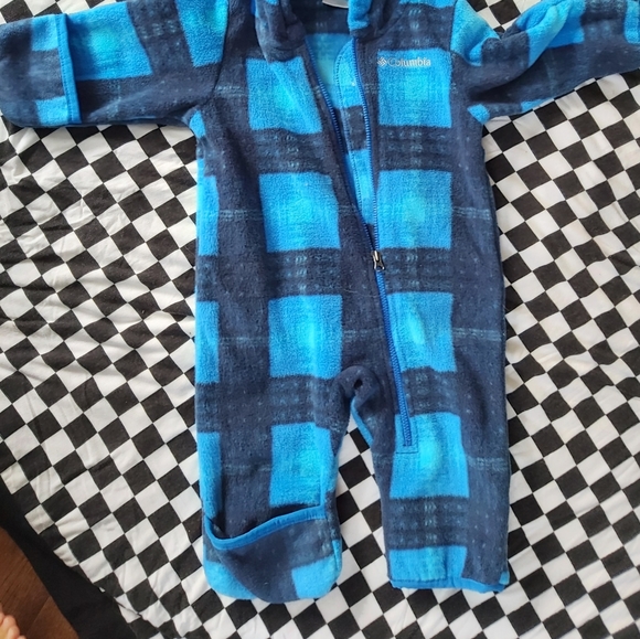 Columbia Fleece Suit 3-6m - Picture 2 of 3